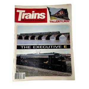 Trains Magazine of Railroading u January 1984 Fallen Flags The Executive E Vinta